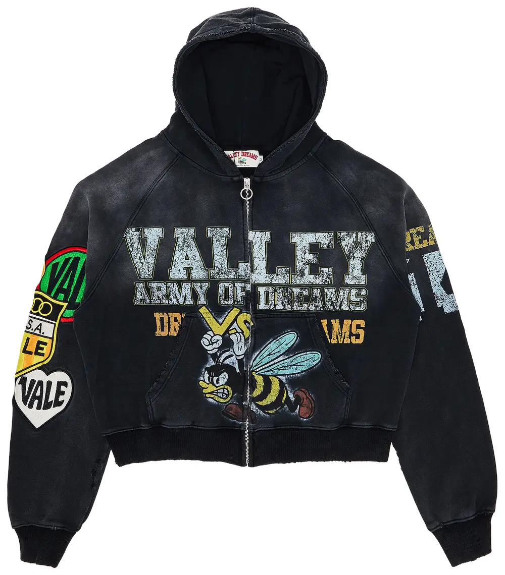 Army Zip Up 'Black'