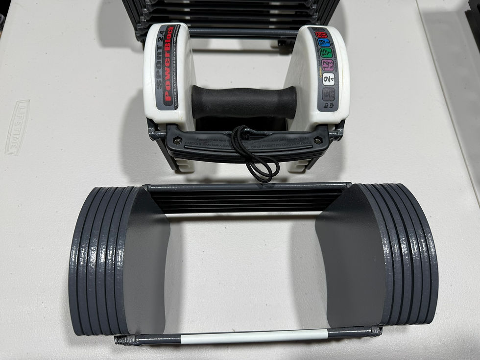 Thumbnail: PowerBlock Sport Adjustable Dumbbell, 3-24-Ibs