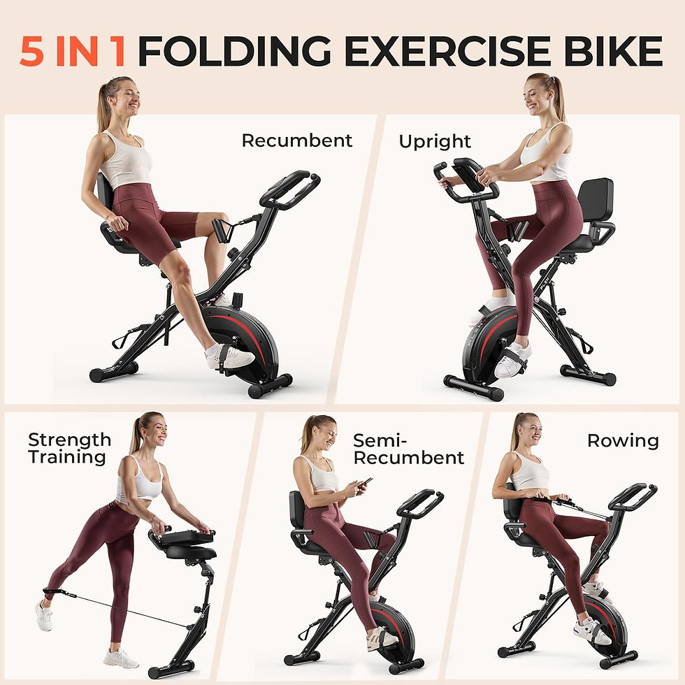 Thumbnail: Pleny Folding Exercise Bike
