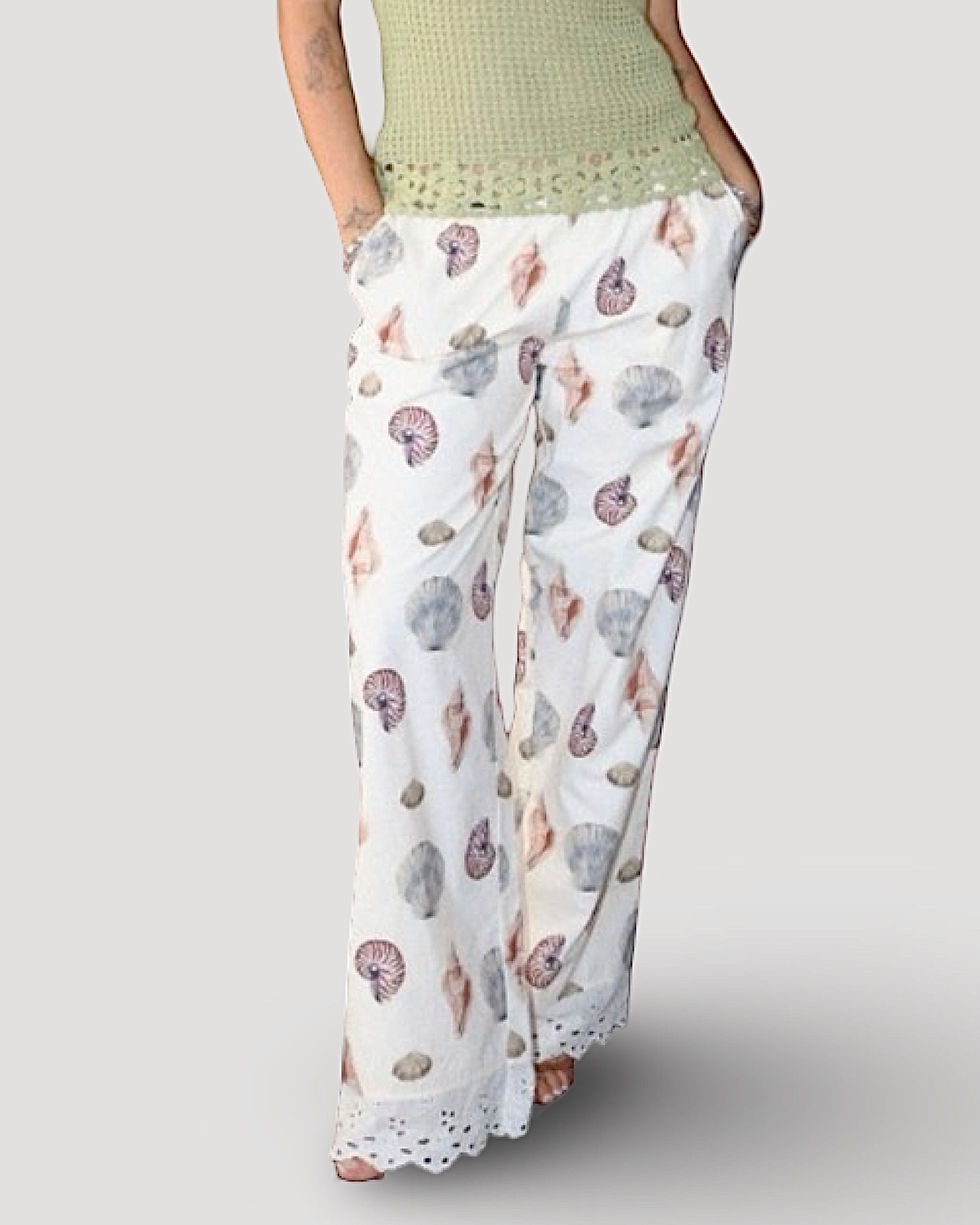 Thumbnail: Seashells print pants