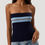 Thumbnail: Stripe tube top