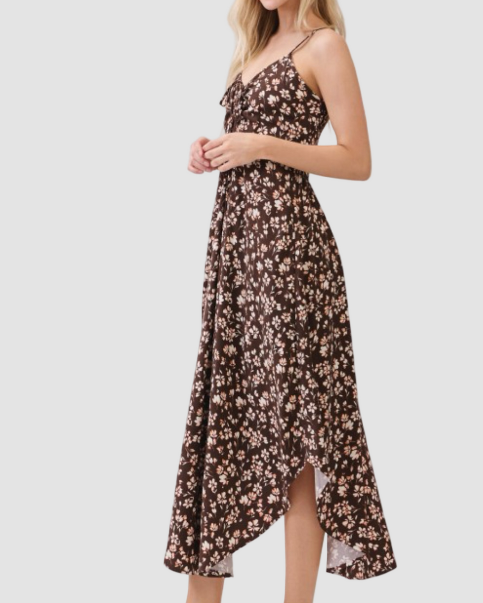 Thumbnail: Alice Autumn floral midi dress
