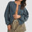 Thumbnail: Denim bomber jacket 