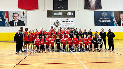 🏀 16 Yaş Altı Kız Basketbol Milli Takımımız Kocaeli'de Kampa Girdi! 🏀