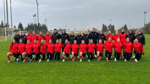 U19 Kadın Milli Takımımız Fas ile Hazırlık Maçına Çıkıyor