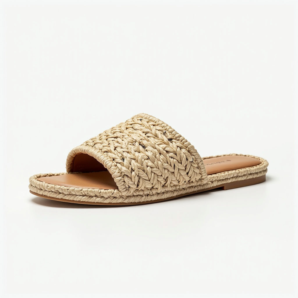 Woven Slide Sandals