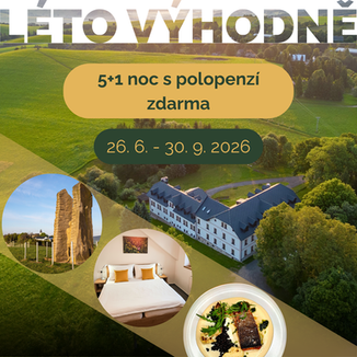 5+1 noc zdarma po celé léto