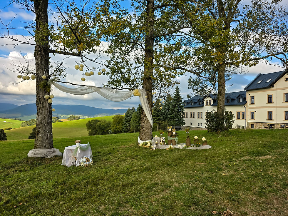 Svatba s výhledem na Králický Sněžník