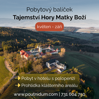 Pobytový balíček Tajemství Hory Matky Boží