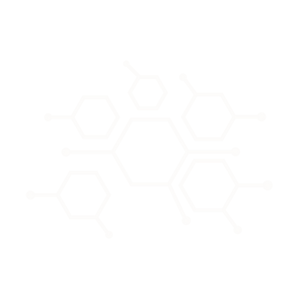 Decorative science molecule icon
