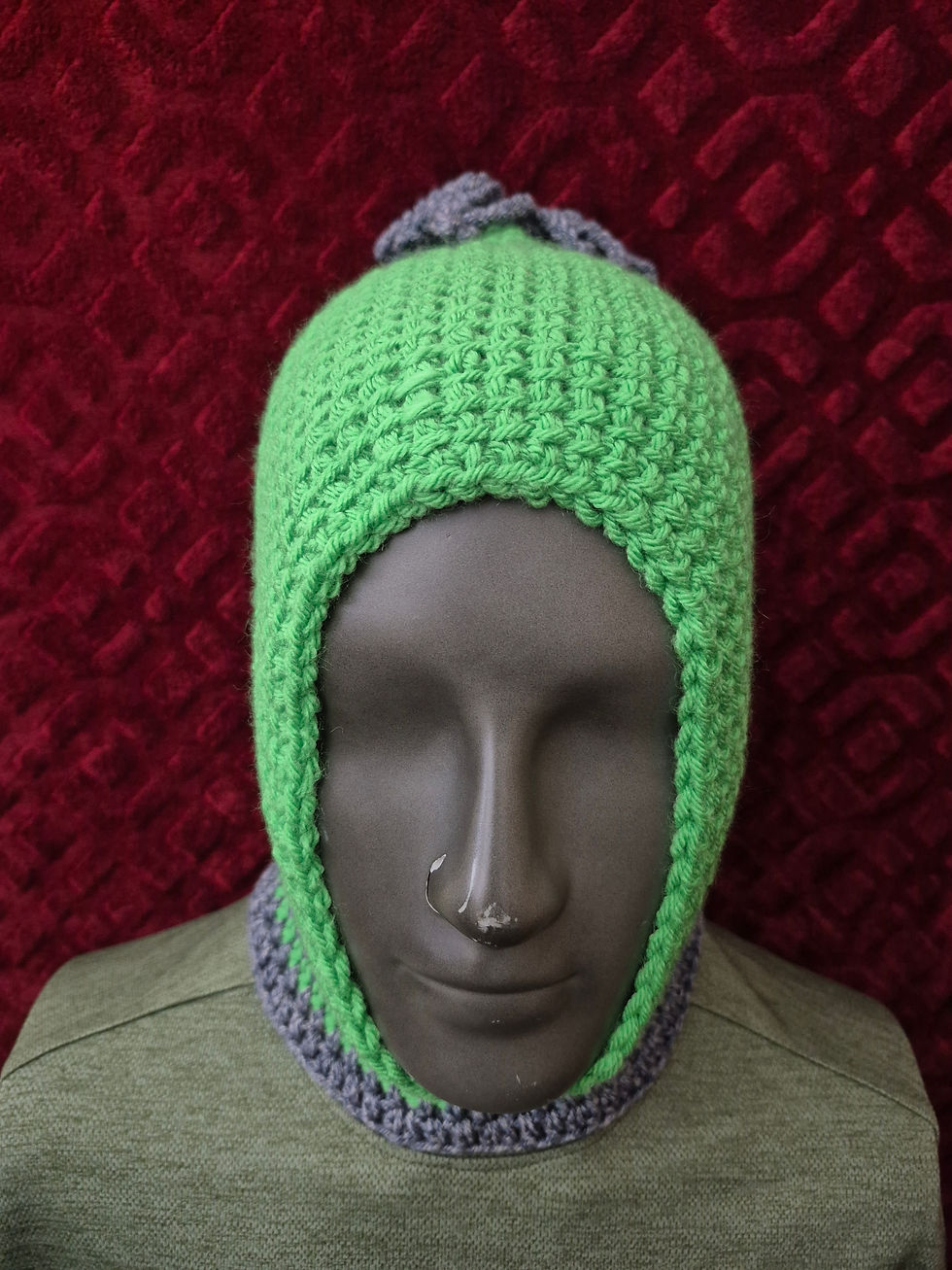 Thumbnail: Sour Apple Head, Open Face Balaclava