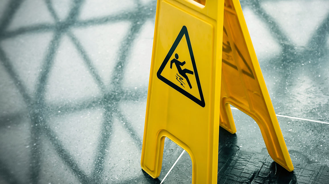 Wet floor sign