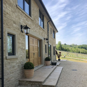 steps leading to entrance of property
