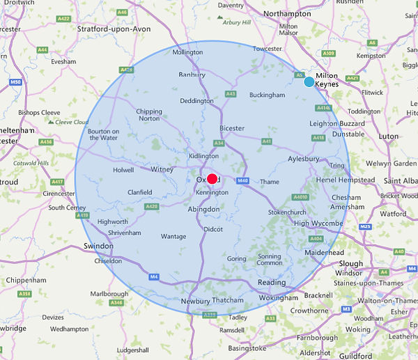 Oxford map