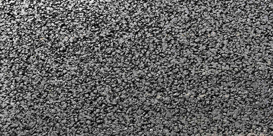 Close up of a piece of road