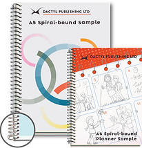 spiral bound student planner