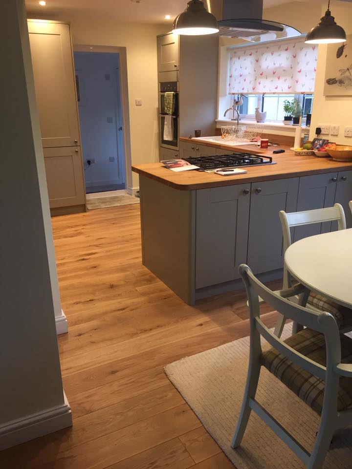 Backwell kitchen flooring installation