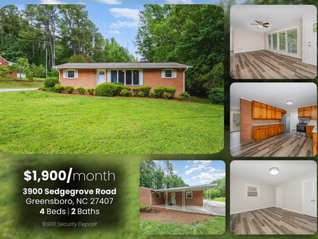 3900 Sedgegrove Road, Greensboro, NC 27407