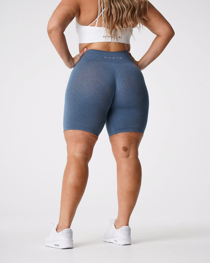 Thumbnail: Athletic Seamless Pro Shorts with Spandex and Elastic for Woman's Fitness 