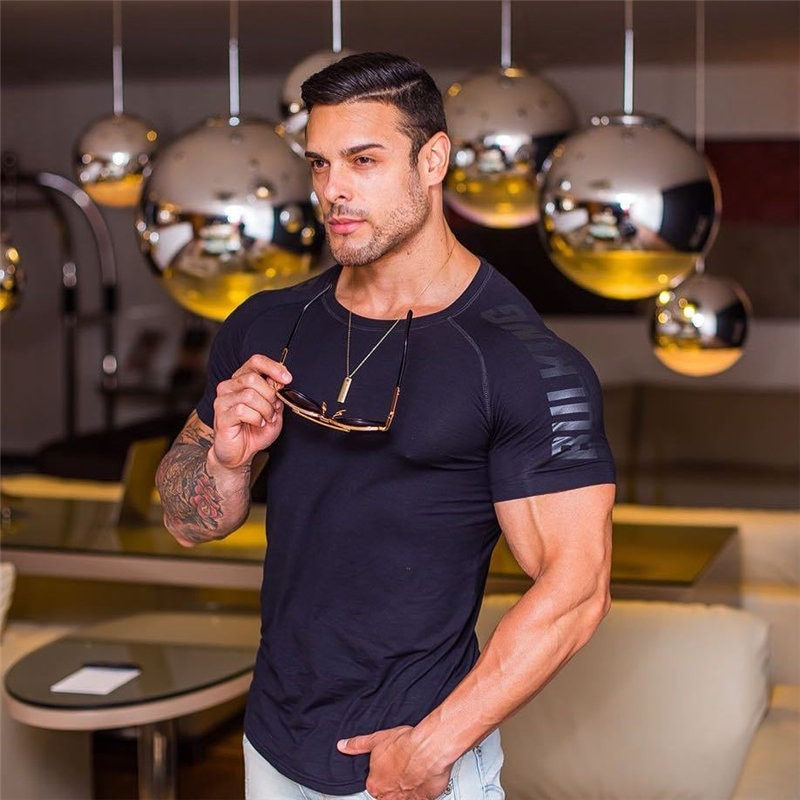 Thumbnail: New arrival Bodybuilding and Fitness Shirts