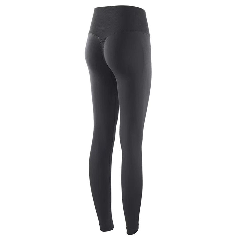 Thumbnail: Women Seamless Leggings High Waist Elastic Push Up 