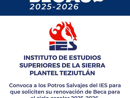 ⚜️𝗖𝗢𝗡𝗩𝗢𝗖𝗔𝗧𝗢𝗥𝗜𝗔 𝗣𝗔𝗥𝗔 𝗥𝗘𝗡𝗢𝗩𝗔𝗖𝗜Ó𝗡 𝗗𝗘 𝗕𝗘𝗖𝗔𝗦 𝗖𝗜𝗖𝗟𝗢 𝗘𝗦𝗖𝗢𝗟𝗔𝗥 𝟮𝟬𝟮𝟱-𝟮𝟬𝟮𝟲⚜️