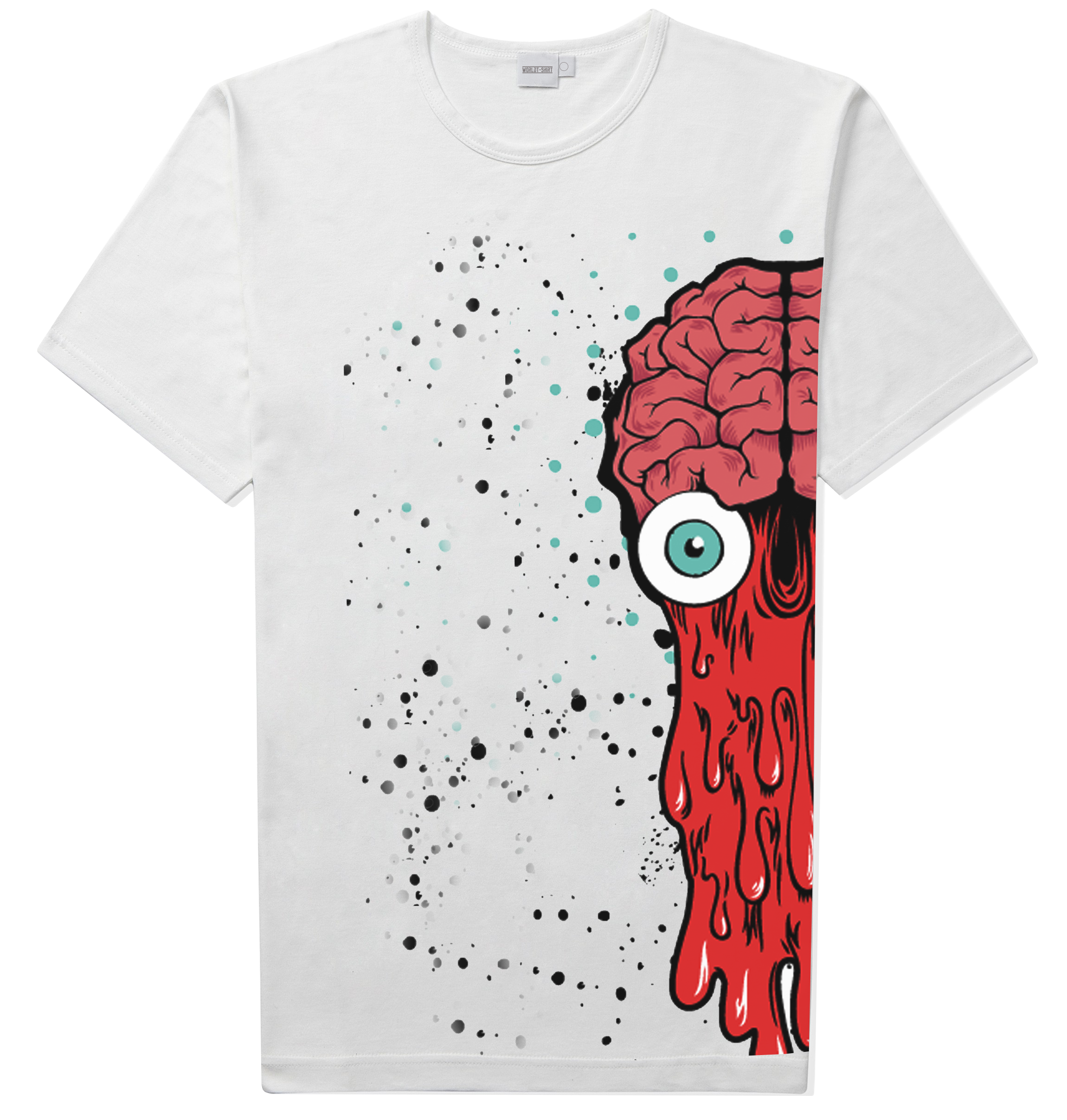 Camiseta Básica Estampa Colorida