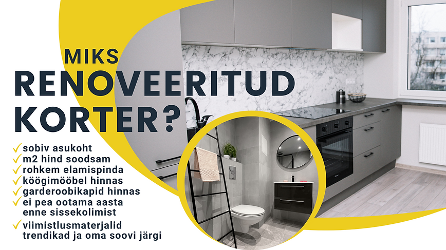 Miks renoveeritud korter