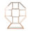 Thumbnail: Octagon Shelf - Rose Gold