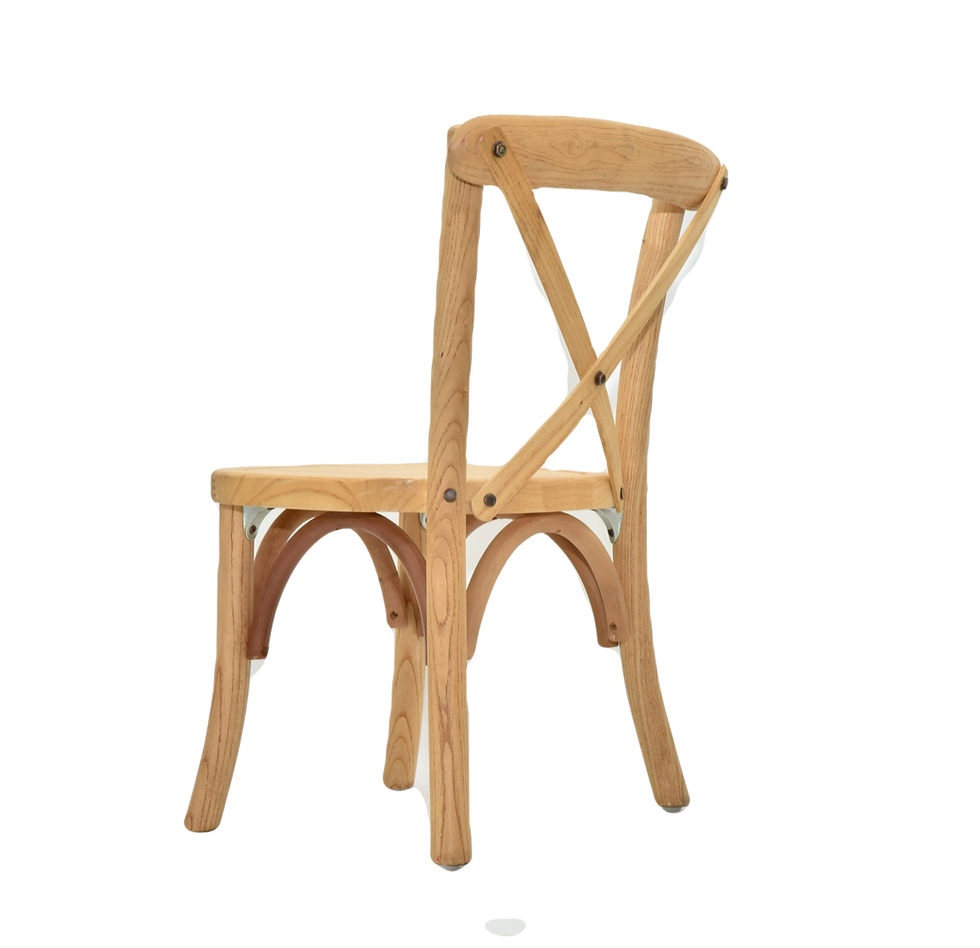 Thumbnail: Wooden Cross Back Kids Chair