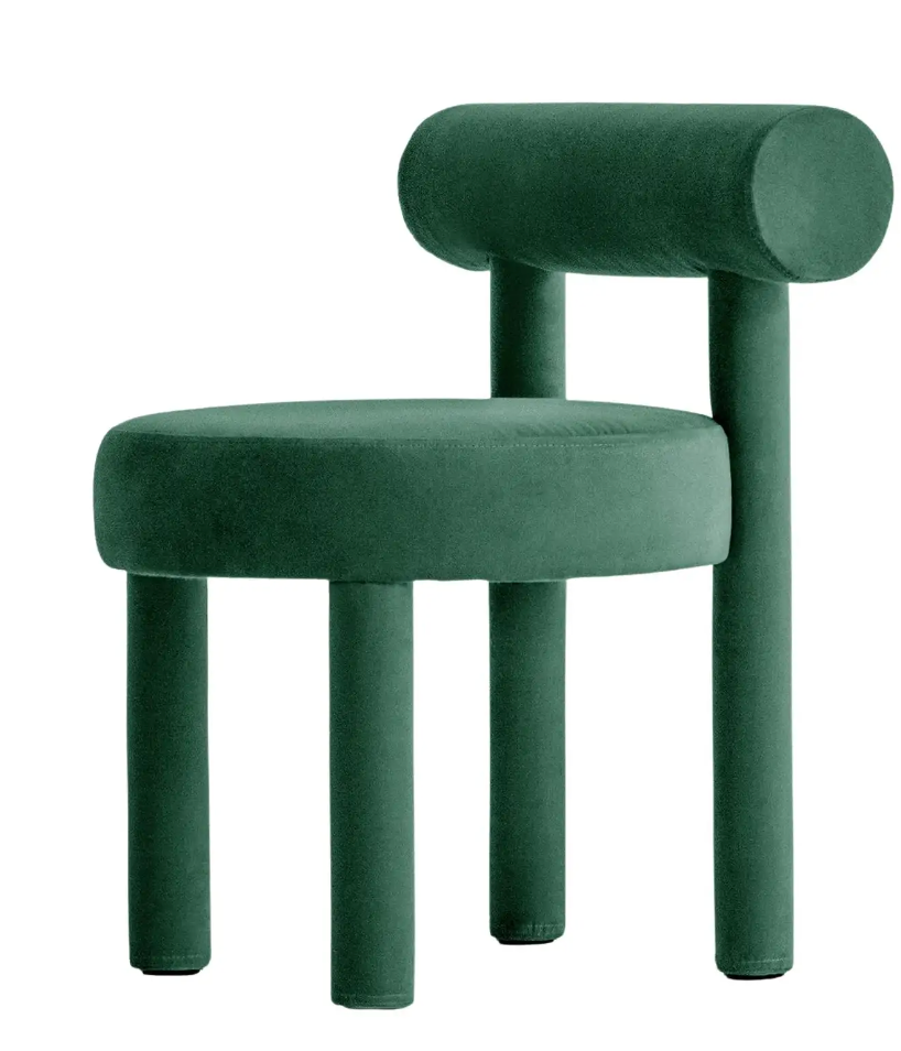 Contemporary Dining Chair Green