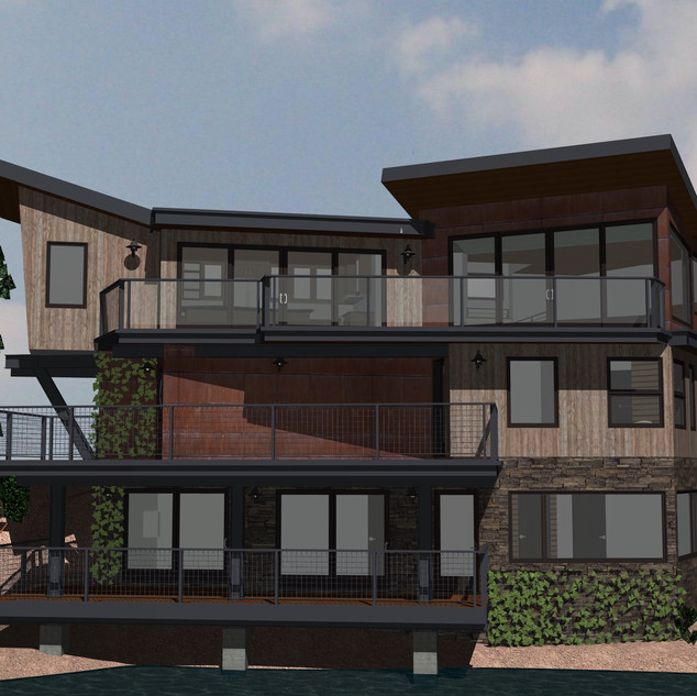 Steel and Concrete Residence