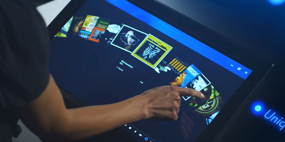 CGI rendering of a handheld gaming controller with PS Remote Play screen — work by Transparent House
