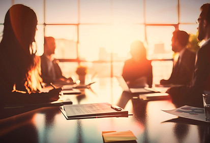 Leadership team discuss recruitment strategy