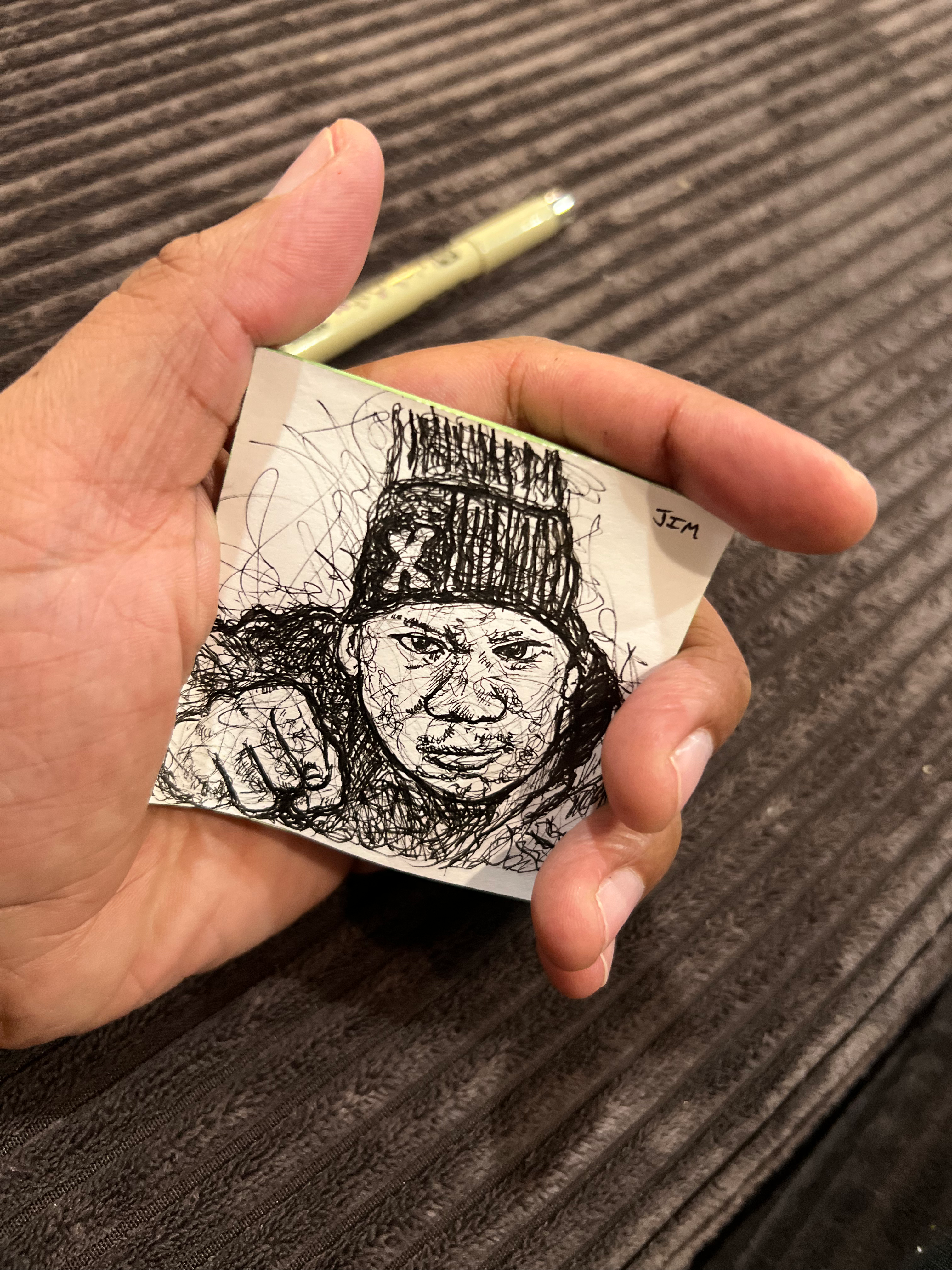 ♦️KRS-one 52 yrs of Hip-hop doodle