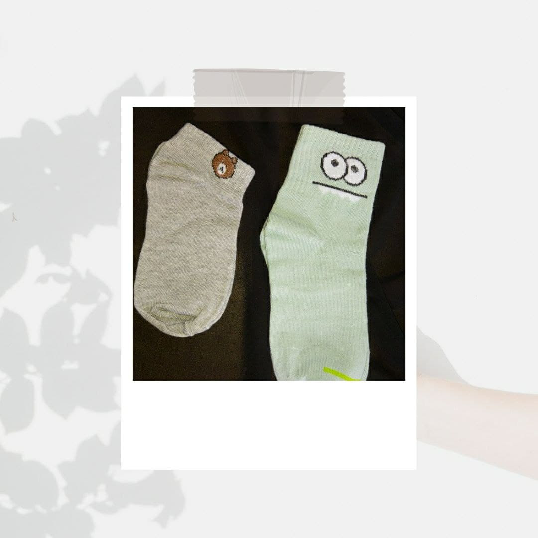 Item Moji & Bear Socks