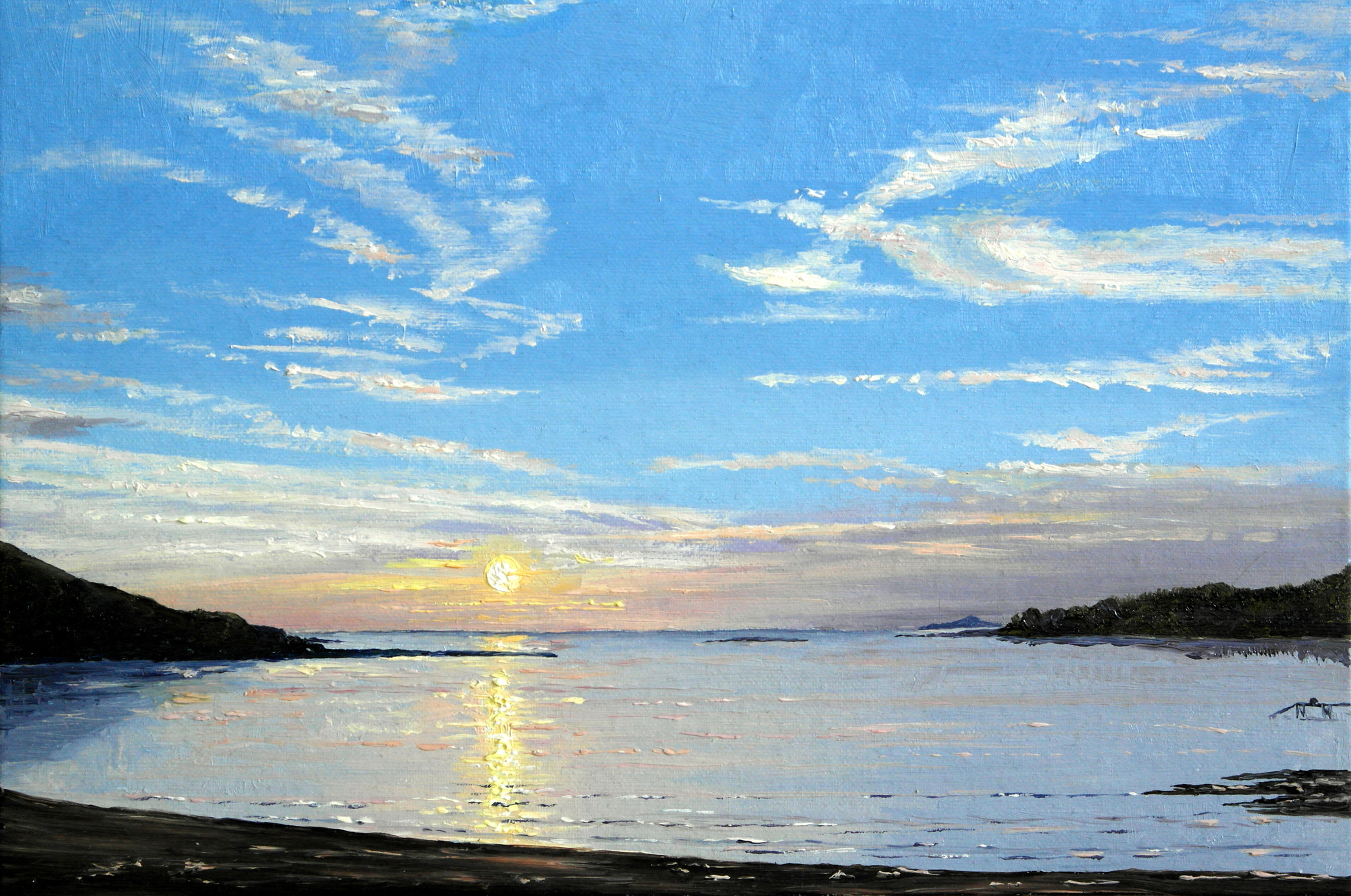 Sunset, Hadomisaki Beach