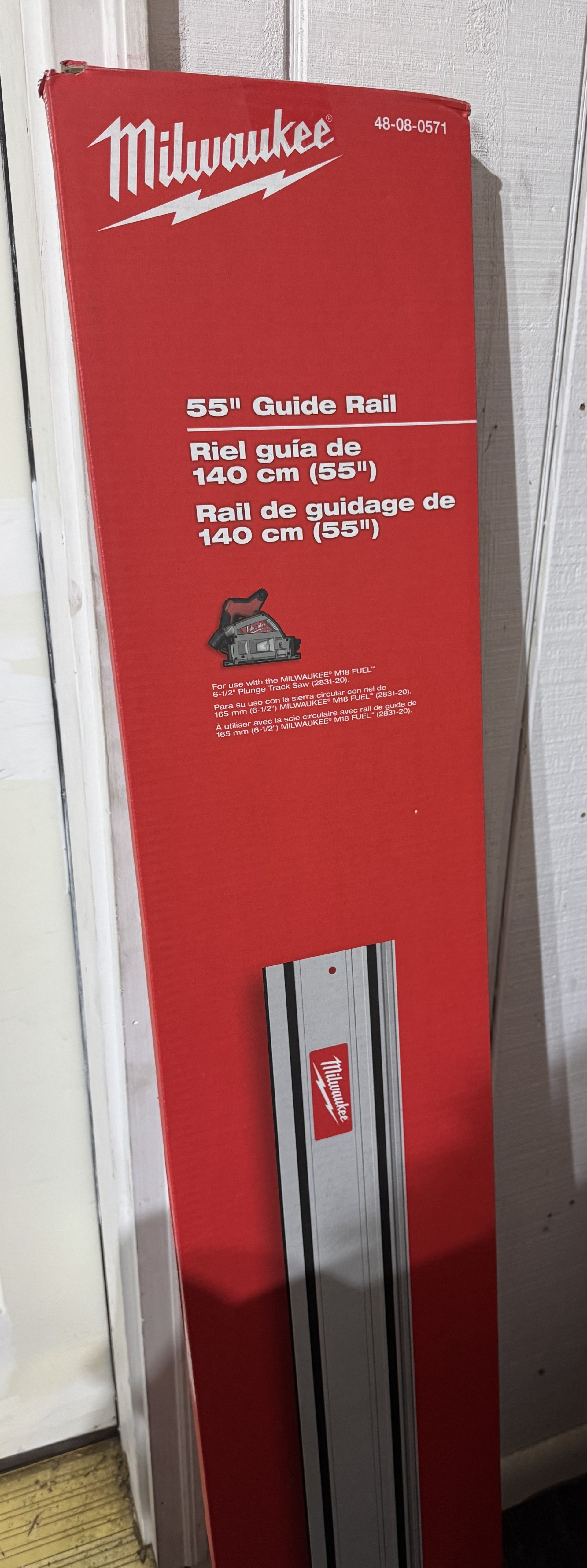 New-Milwaukee 55” Guide Rail