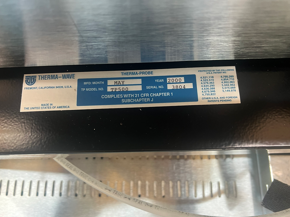 Thumbnail: E10-0218 Thermawave TP-500