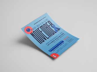 No Shave November Flyer