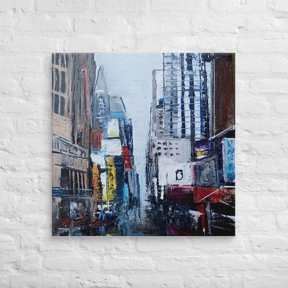 Thumbnail: New York 9 Canvas Print