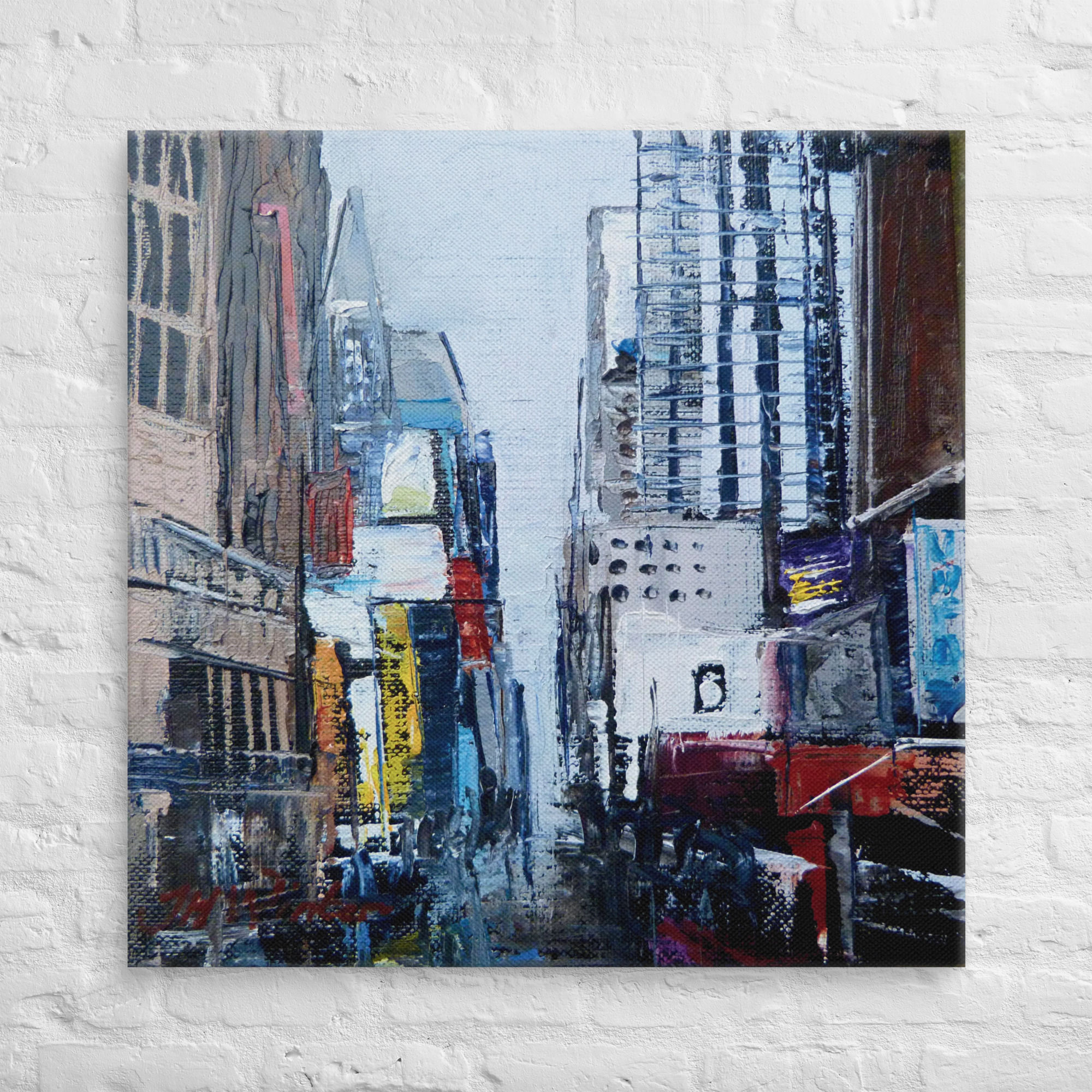 New York 9 Canvas Print