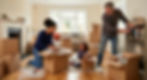 Family moving into new home