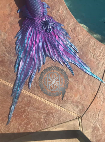 Thumbnail: Custom Silicone Tail (Atlantean Abalone)