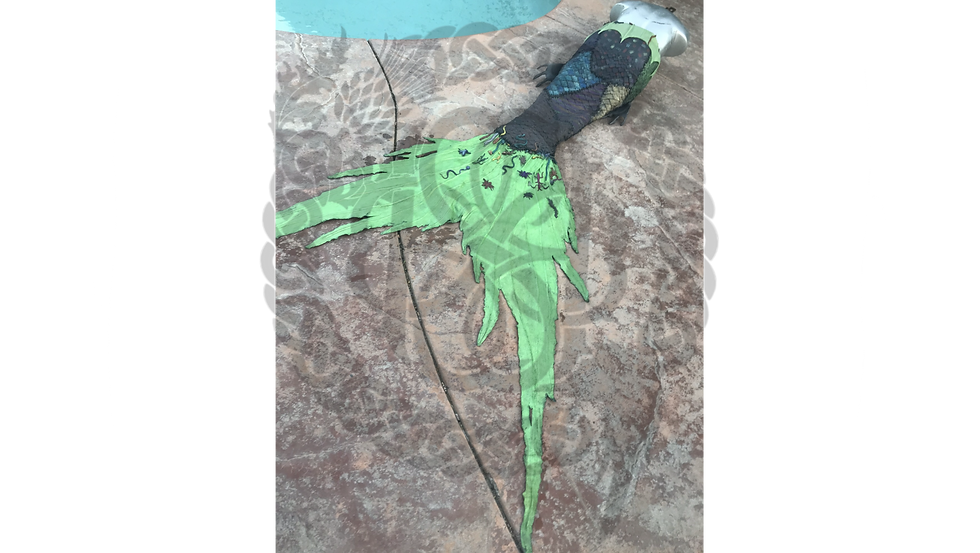 Thumbnail: Custom Silicone Tail (Hallowthanksmas Tail)