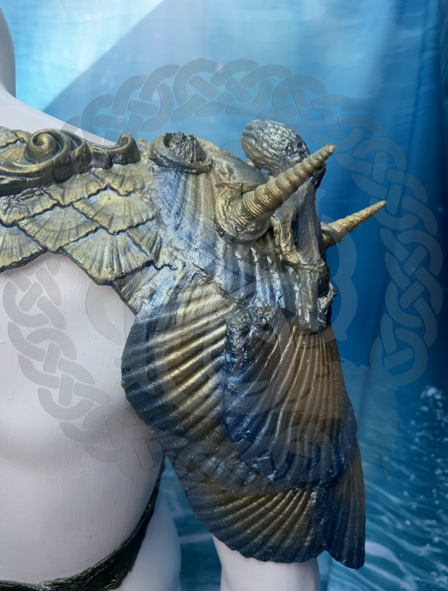 Thumbnail: Custom Silicone Armor Gold and Blue