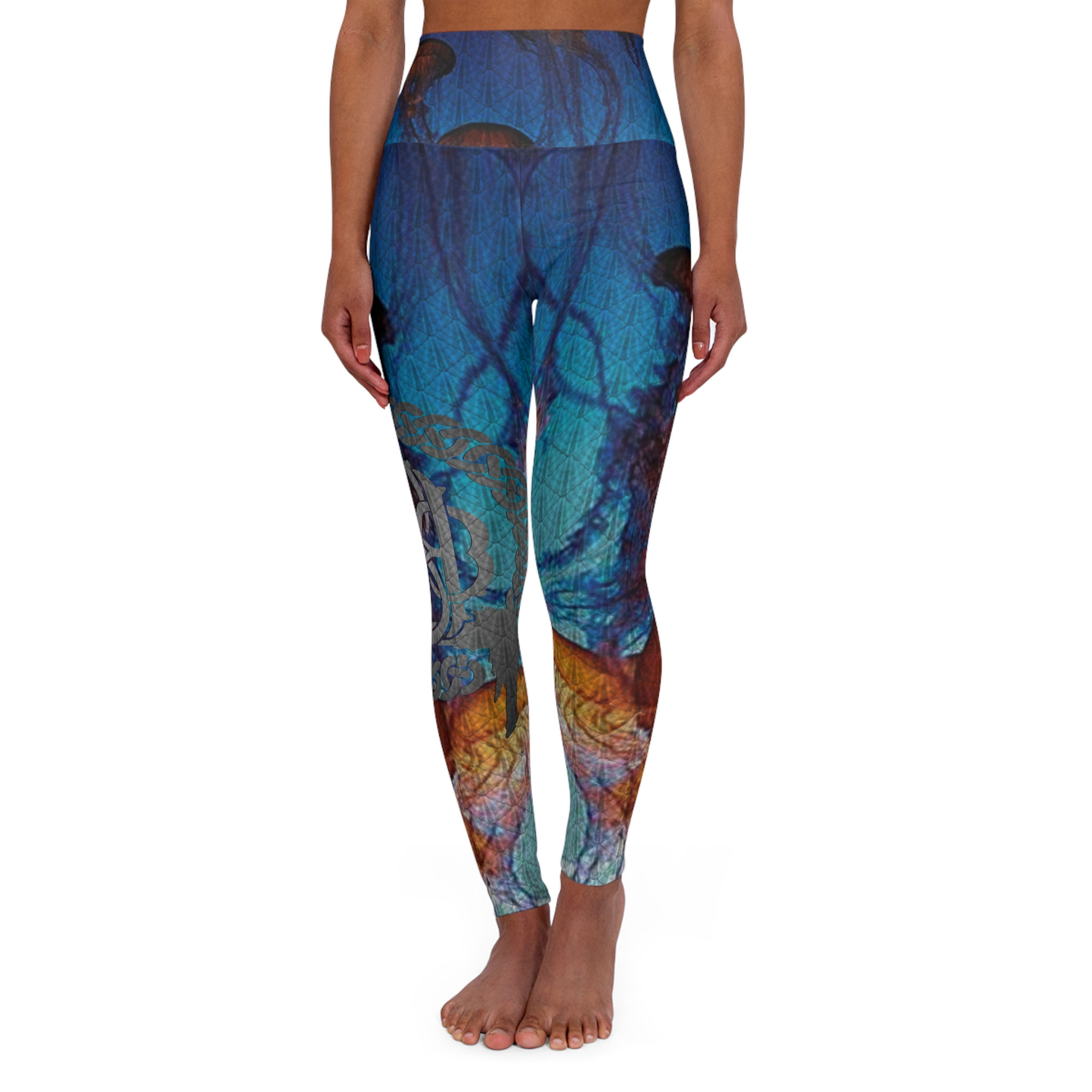 High Waisted Yoga Leggings Jellies