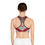 Thumbnail: Festive Striped Sports Bra for Active Holiday Cheer