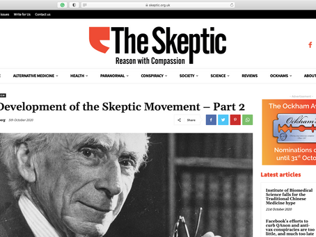 The Development of the Skeptic Movement – Part 2
