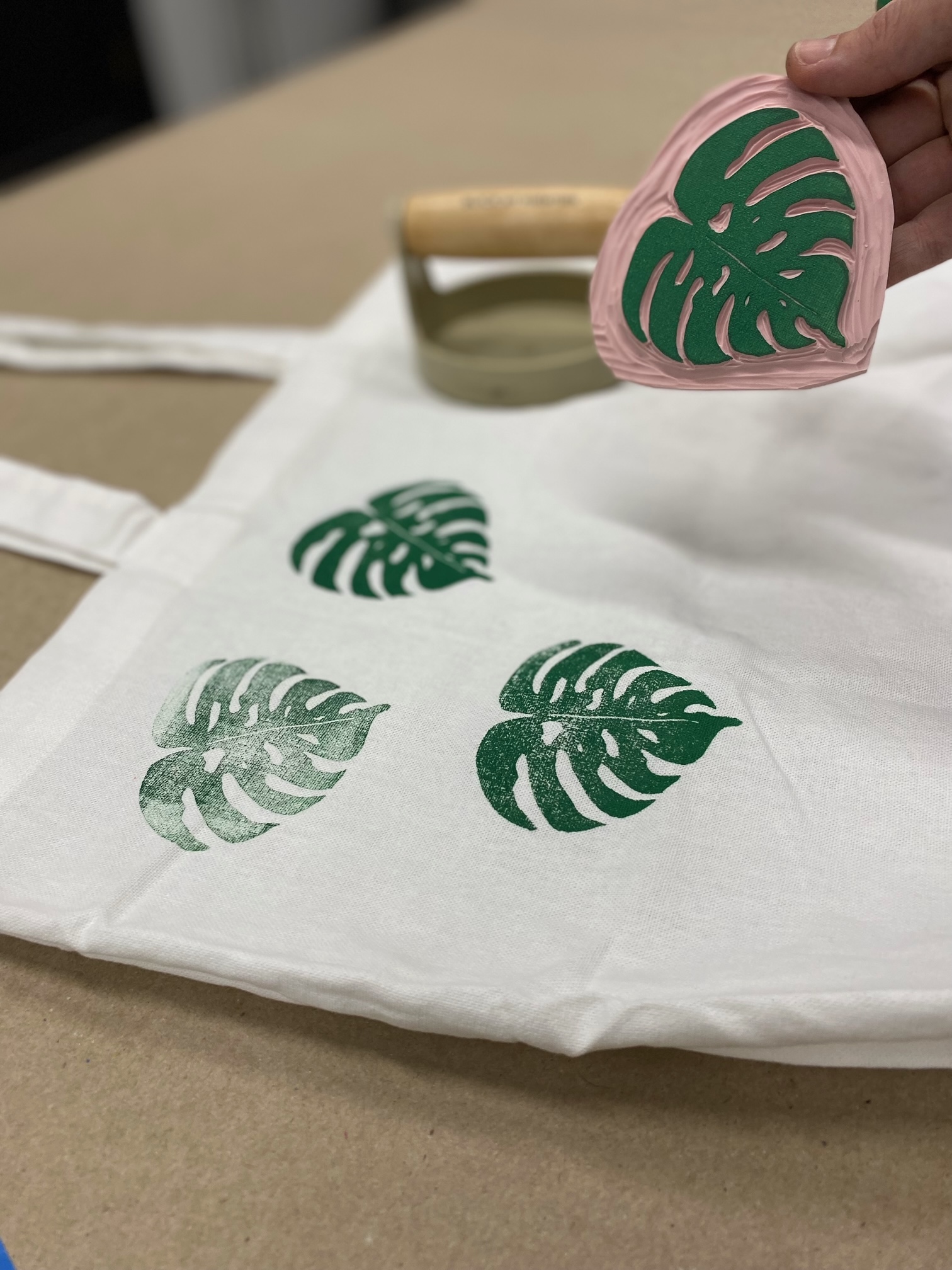 Block Printing on Fabric